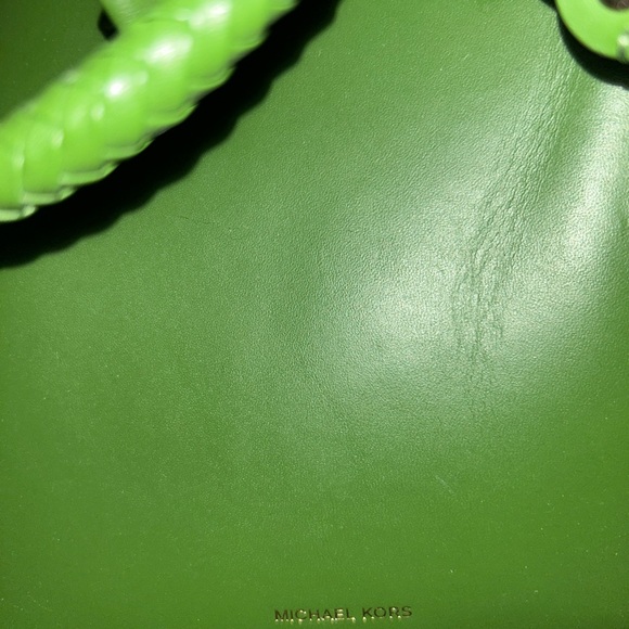 Michael Kors Blake Green Tote Bag - Picture 6 of 7